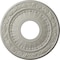 Ekena Millwork Nadia Ceiling Medallion (Fits Canopies up to 4 7/8"), 12 1/8"OD x 3 5/8"ID x 7/8"P, Pot of Cream CM12NAPCF - alternate 1
